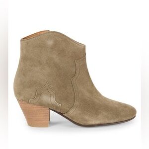 Isabel Marant Tan Heeled Boots